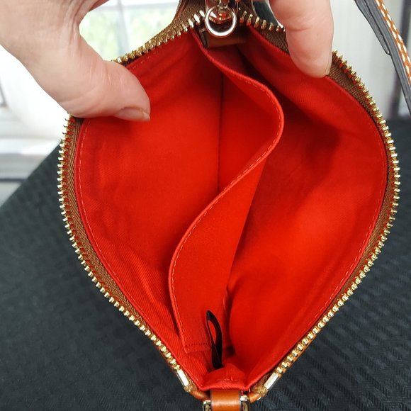 NWT DOONEY & BOURKE LARGE PEBBLE GRAIN SHOPPER & LARGE SLIM WRISTLET (BL… - Picture 15 of 16